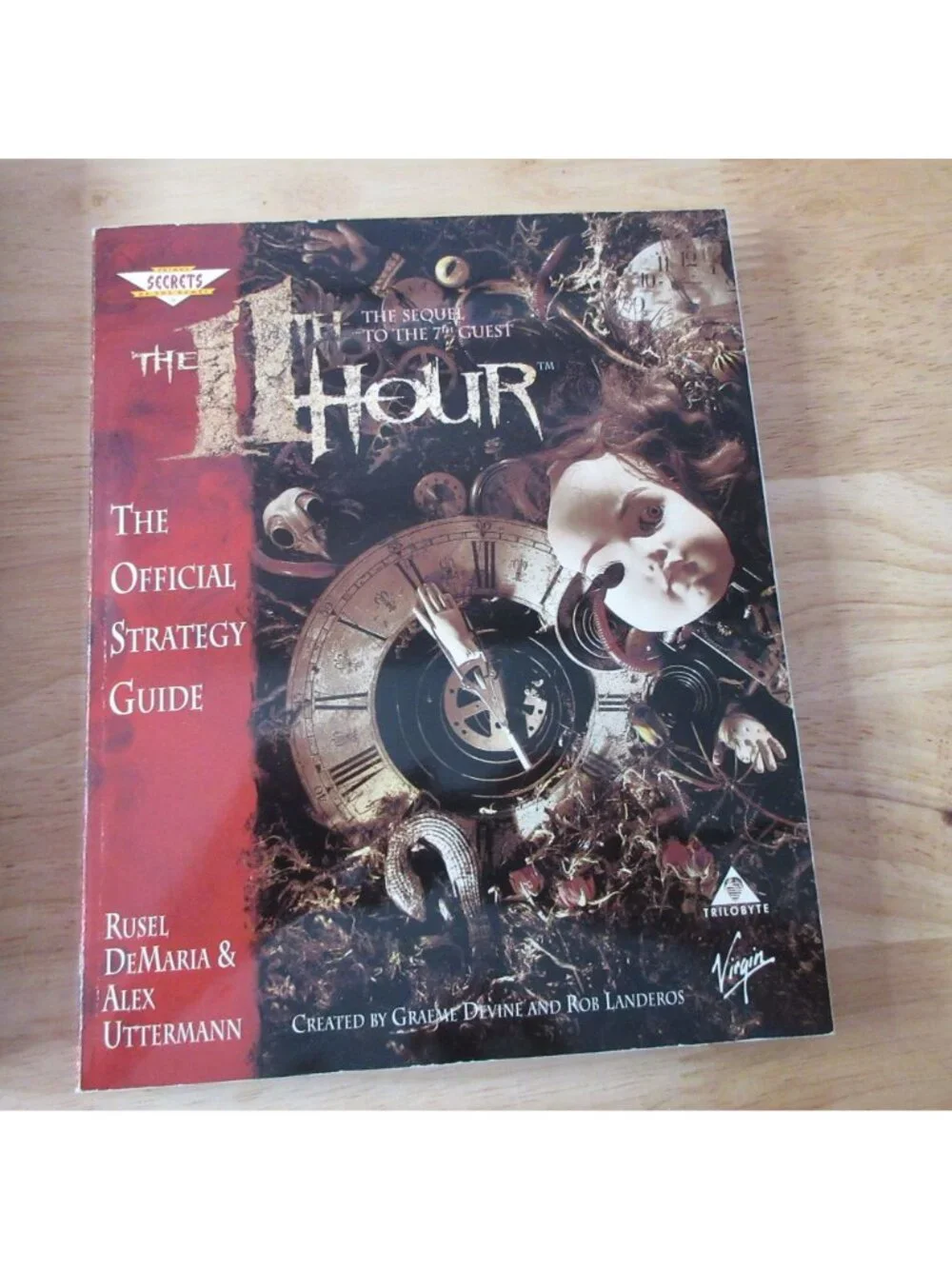 Vintage 1995 The 11th Hour the Sequel to the 7th Guest PC CD ROM BIG BOX Game